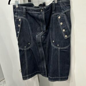 J Lindberg Stockholm - L Demin Skirt - from 90s